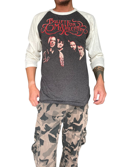 Bullet for my valentine Rock Band Raglan Mens T-Shirt