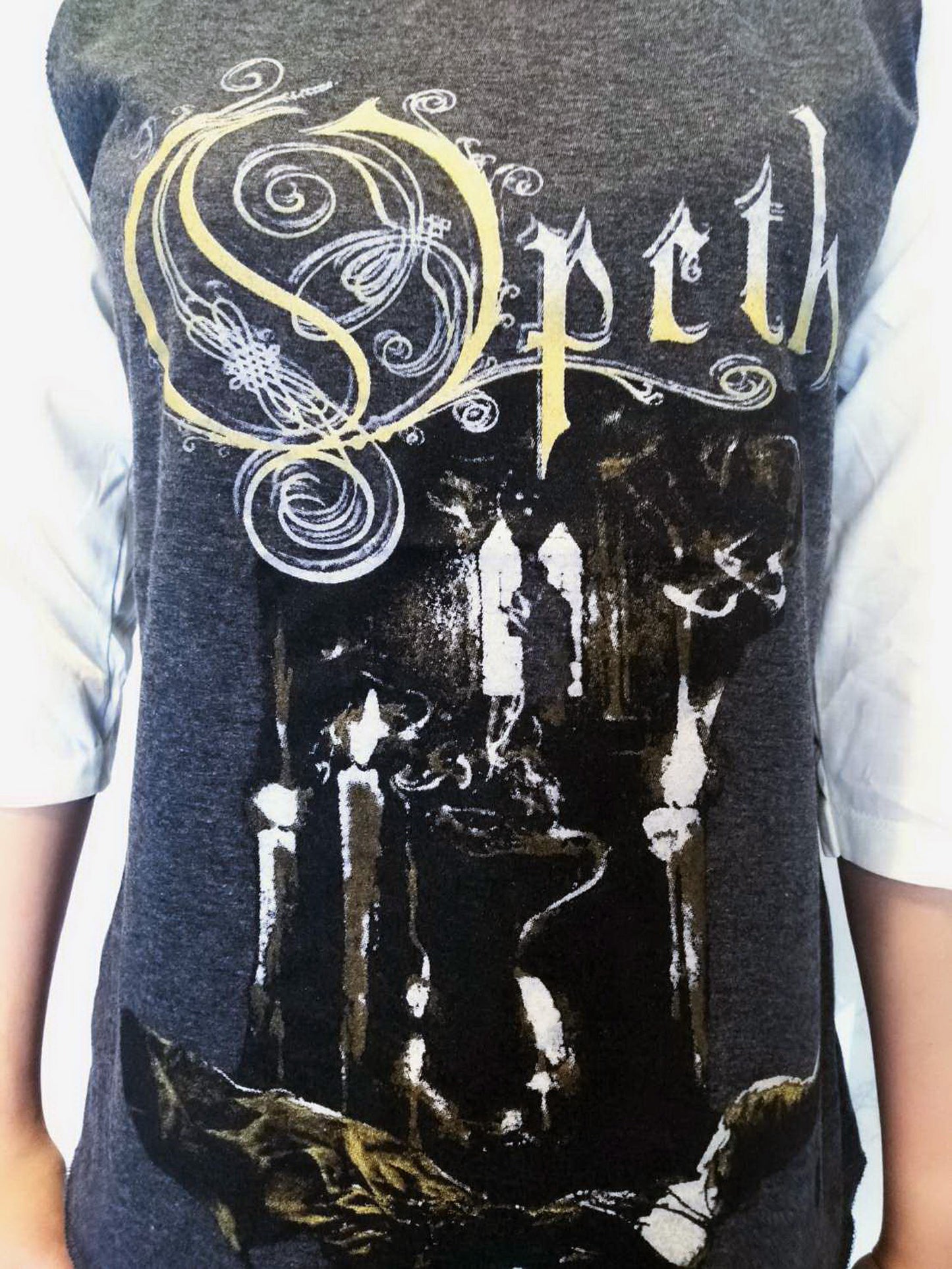 Opeth Ghost Reveries Raglan Womens T-Shirt