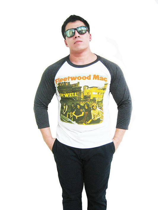 Fleetwood Mac Band Mens Raglan T-Shirt