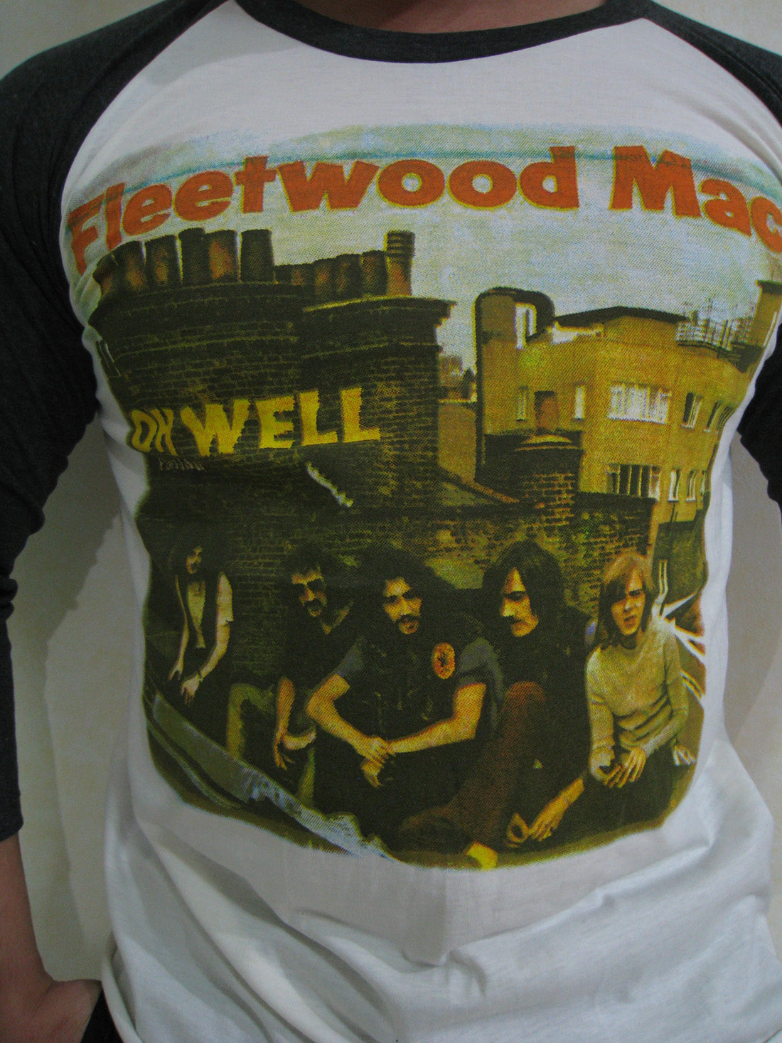 Fleetwood Mac Band Mens Raglan T-Shirt