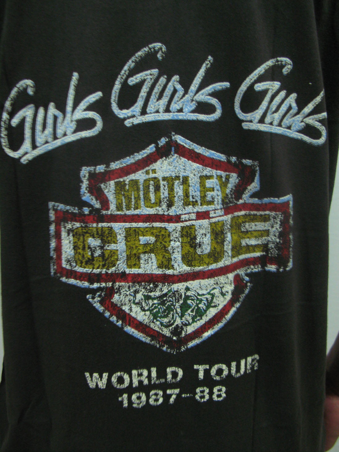 Motley Crue Girls Girls Girls World Tour'87 Mens Tank Top T-Shirt