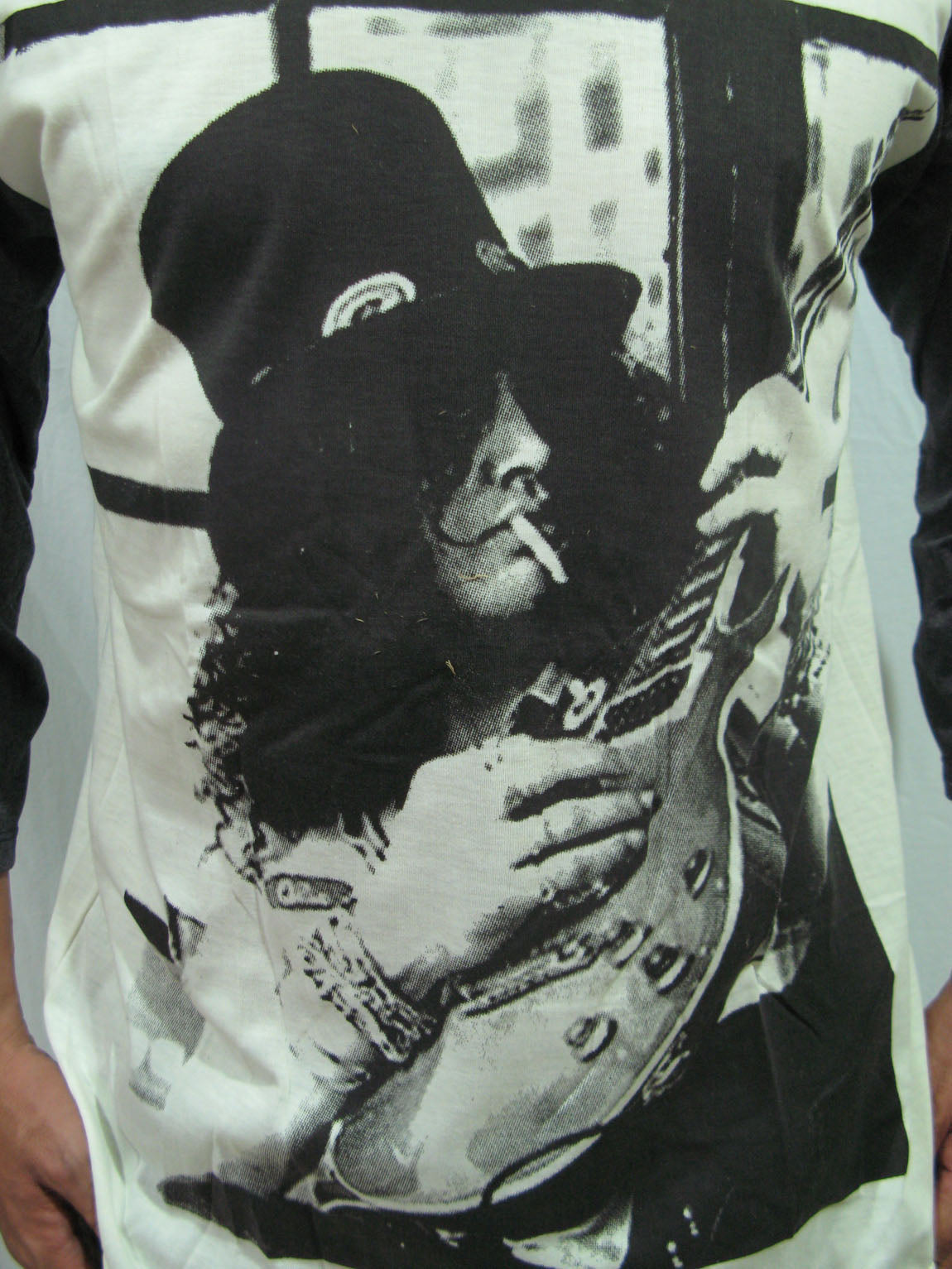 SLASH Guns N' Roses Mens Raglan T-Shirt