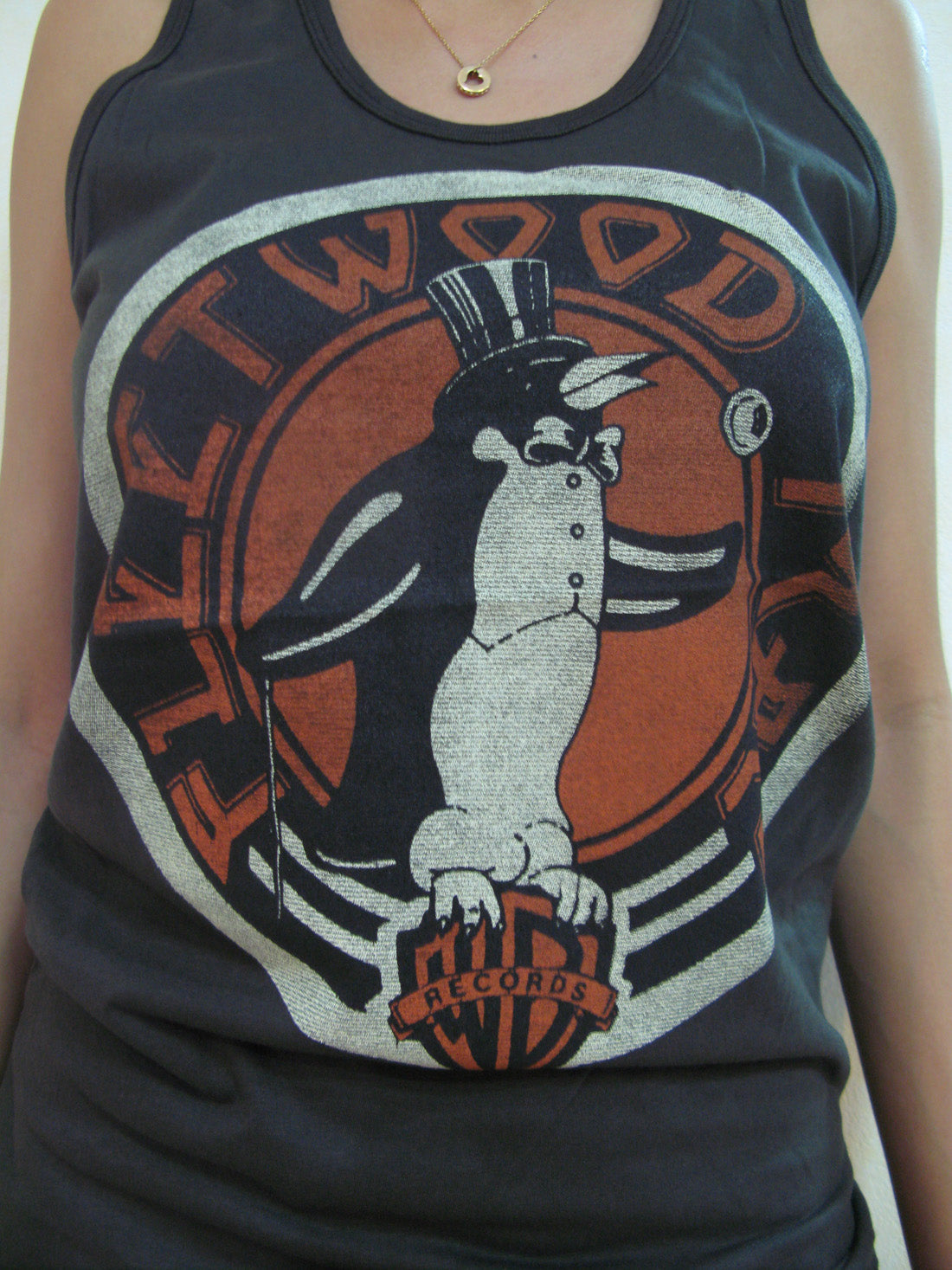 Fleetwood Mac Penguin Logo Womens Tank Top T-Shirt