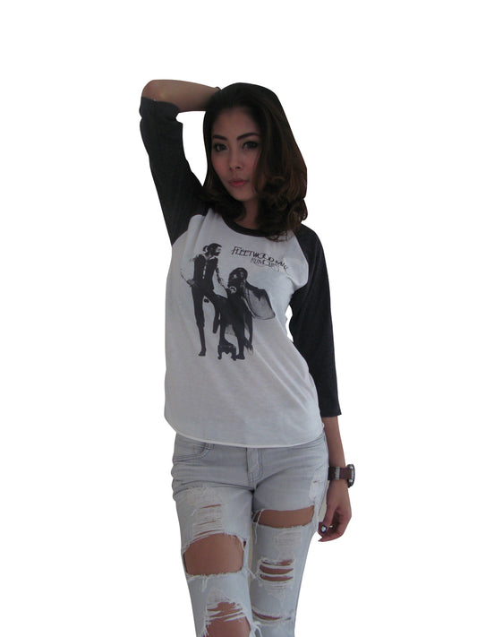 Fleetwood Mac Rumours Womens Raglan T-Shirt