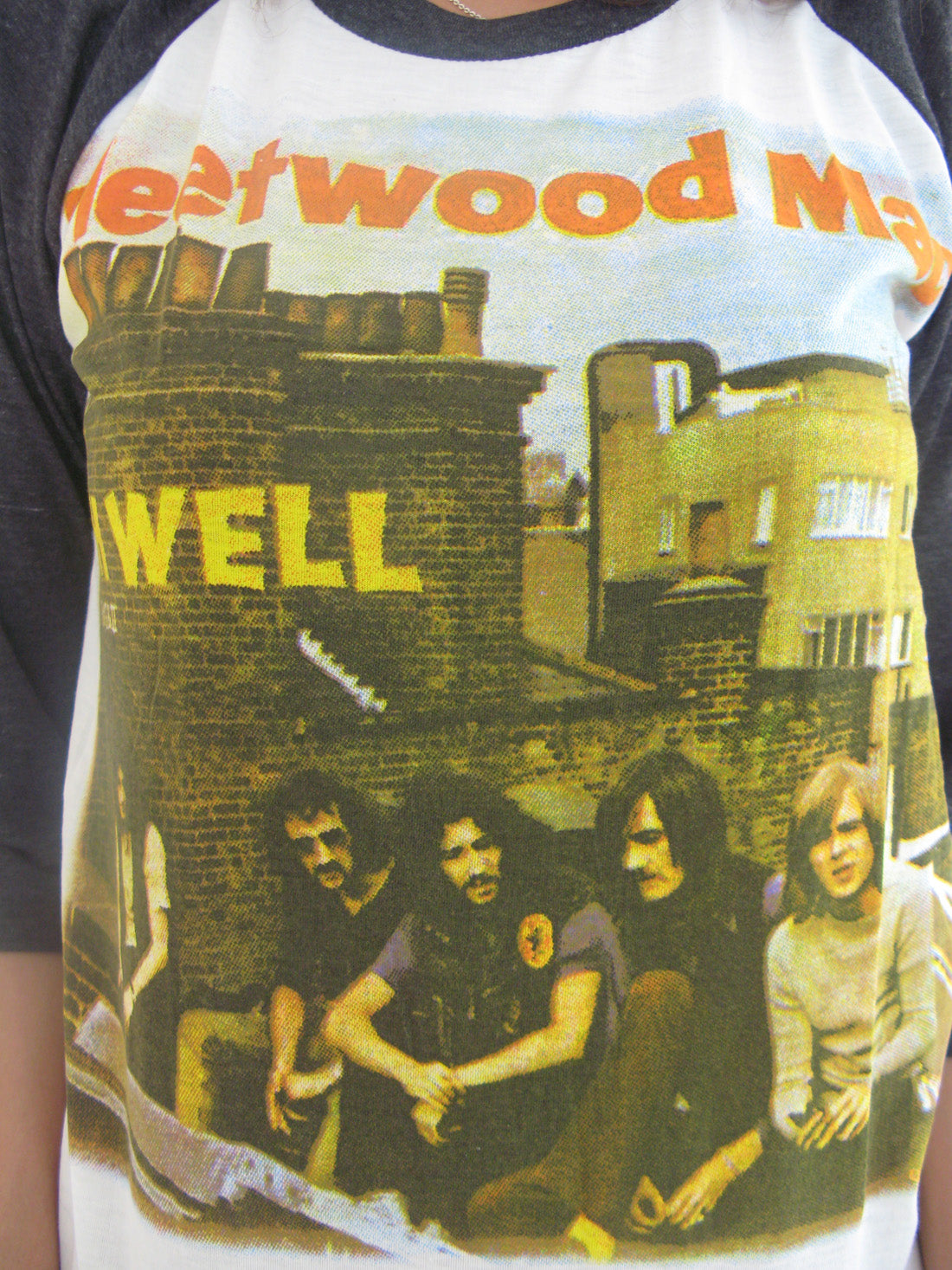 Fleetwood Mac oh well Womens Raglan T-Shirt