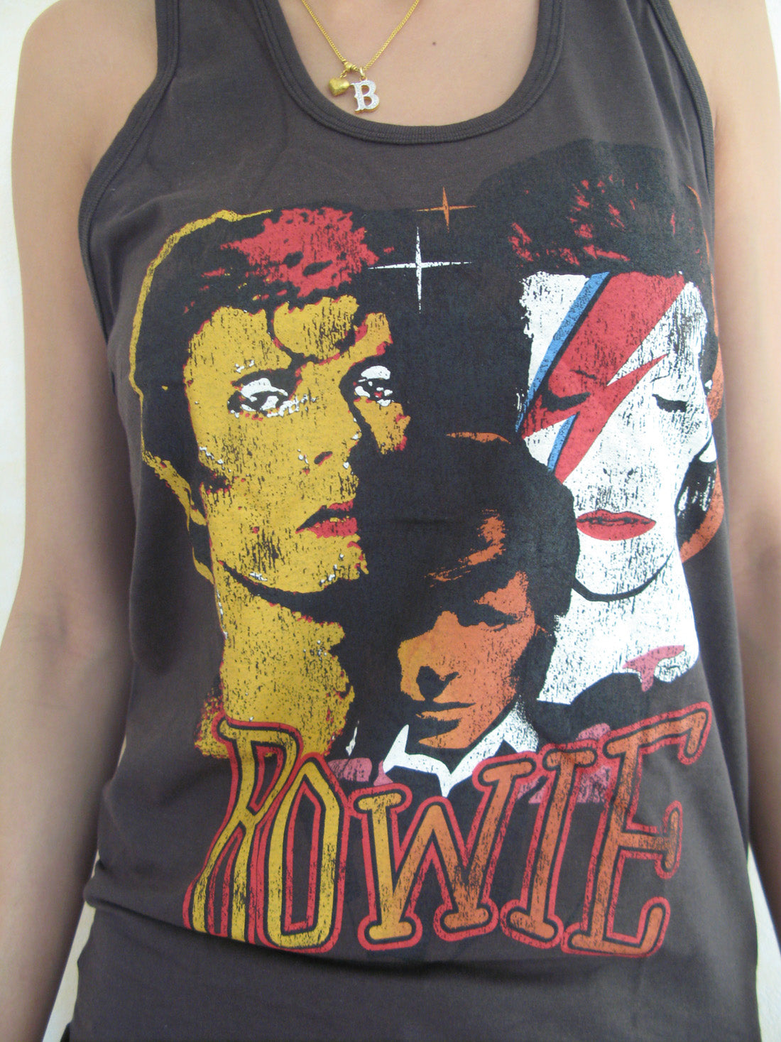 David Bowie Womens Tank Top T-Shirt