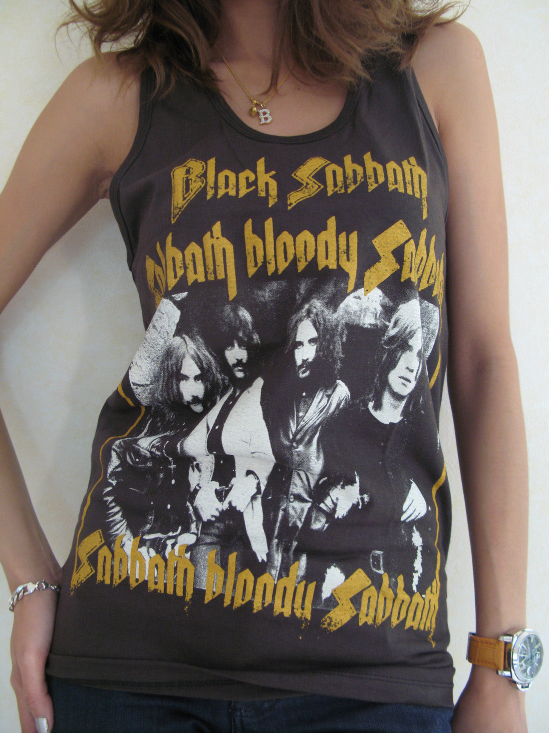 Black Sabbath Sabbath Bloody Sabbath Womens Tank Top T-Shirt