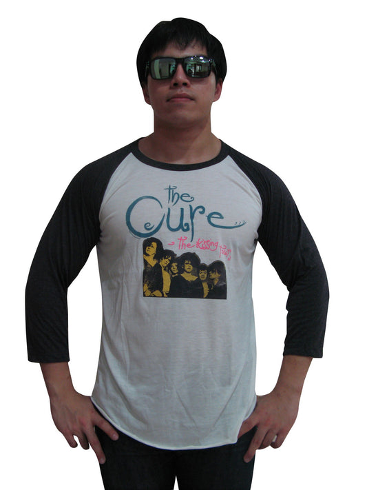 The Cure The Kissing Tour Raglan Mens T-Shirt