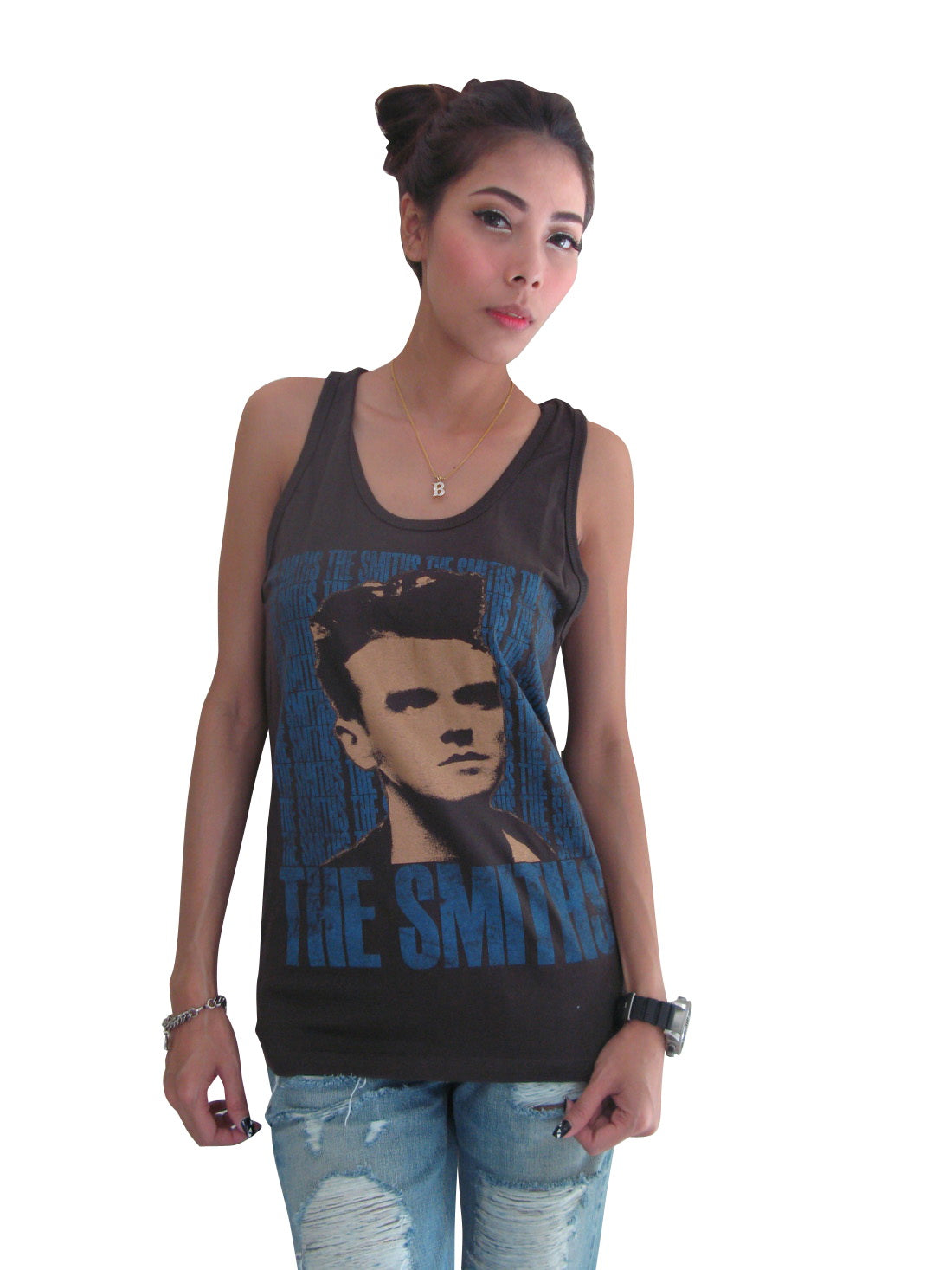 Steve Morrisey The Smiths Womens Tank Top T-Shirt