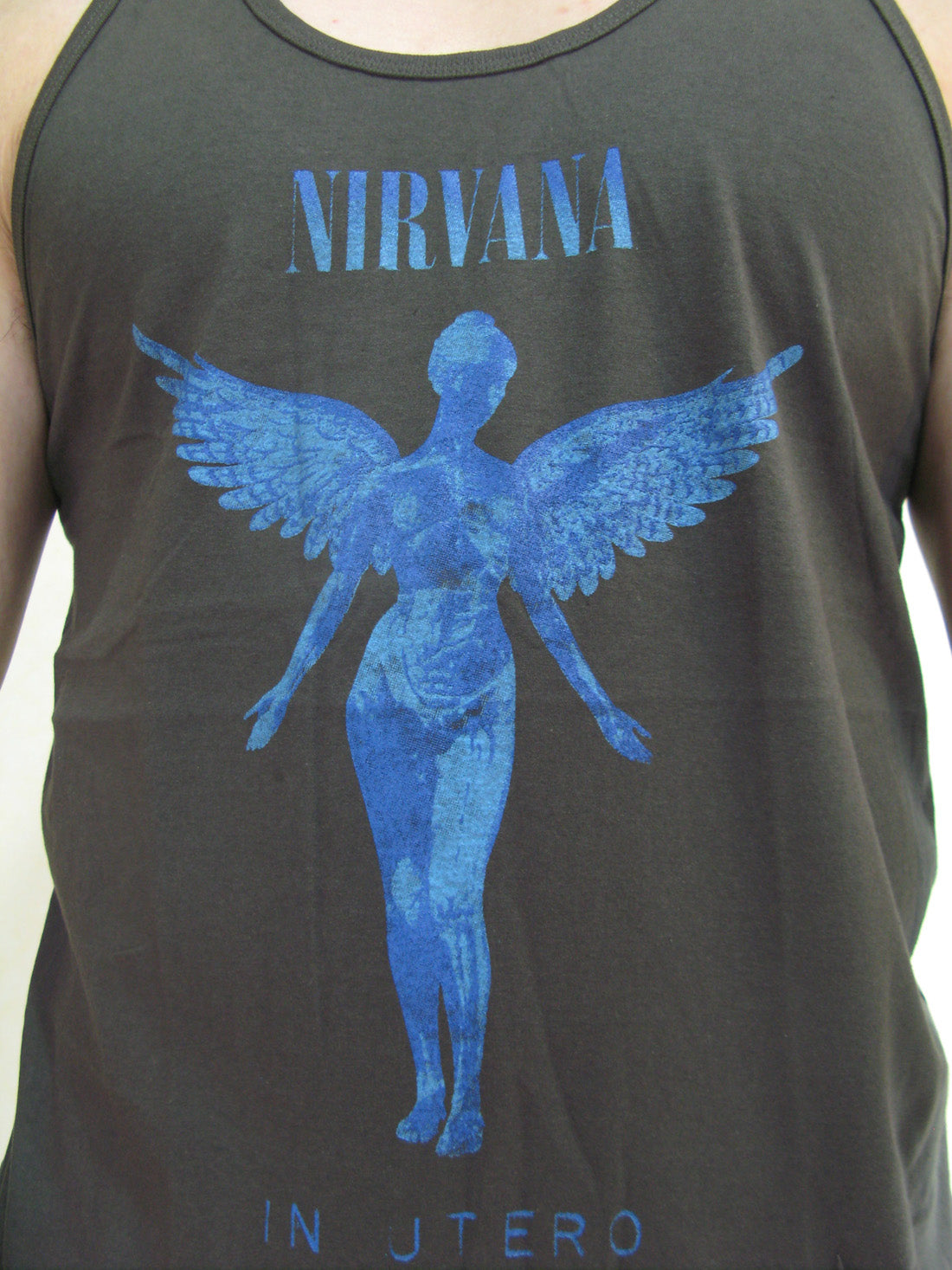 Nirvana Angel Rock Band Mens Tank Top T-Shirt