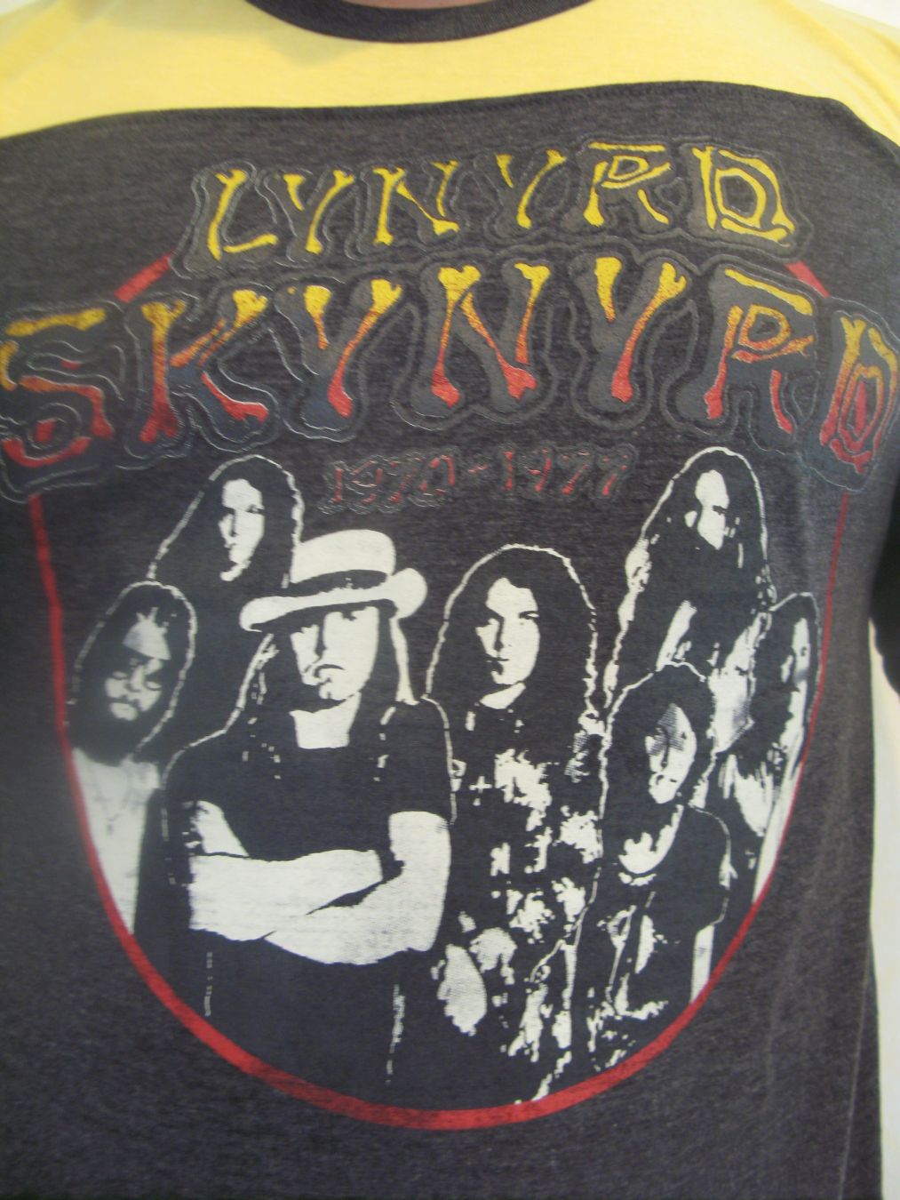 Lynyrd Skynyrd Tour 1970 Mens Ringer T-Shirt