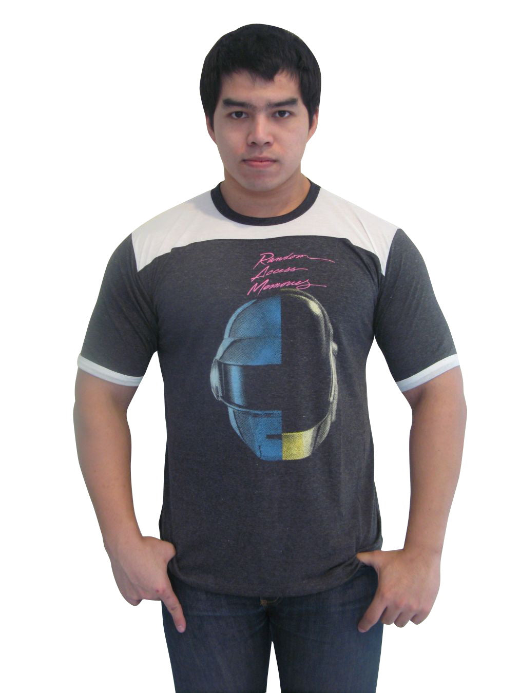 Daft Punk Random Access Memories Mens Ringer T-Shirt